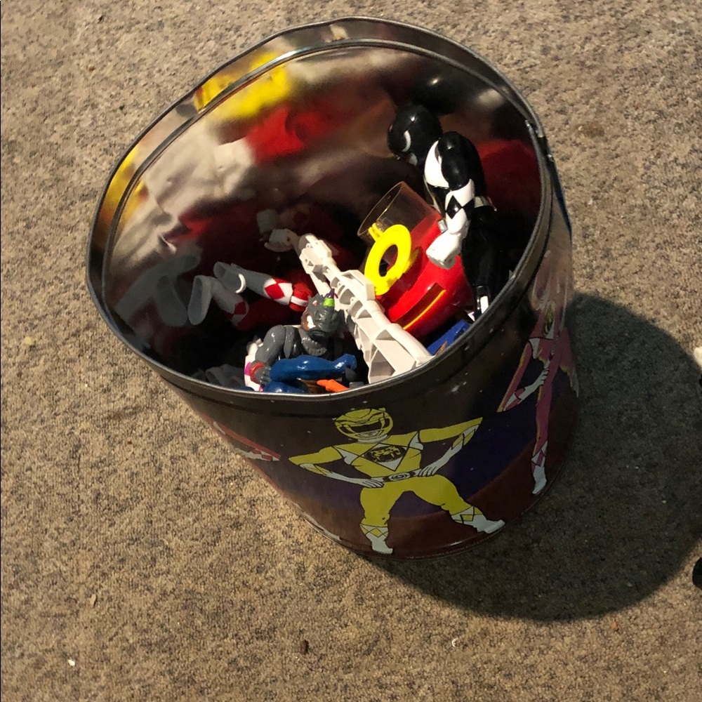 Vintage 90s Action figure lot – Power Rangers Bandai and TNMT wacky action